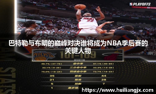 巴特勒与布朗的巅峰对决谁将成为NBA季后赛的关键人物