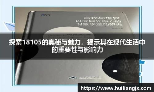 探索18105的奥秘与魅力，揭示其在现代生活中的重要性与影响力